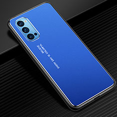 Luxury Aluminum Metal Cover Case for Oppo Reno4 Pro 5G Blue