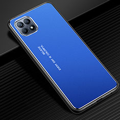 Luxury Aluminum Metal Cover Case for Oppo Reno4 SE 5G Blue