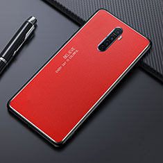 Luxury Aluminum Metal Cover Case for Realme X2 Pro Red