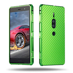 Luxury Aluminum Metal Cover Case for Sony Xperia XZ2 Premium Green