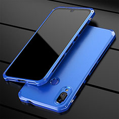 Luxury Aluminum Metal Cover Case for Xiaomi Redmi Note 7 Blue