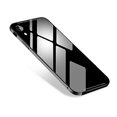 Luxury Aluminum Metal Cover Case M01 for Apple iPhone XR Black