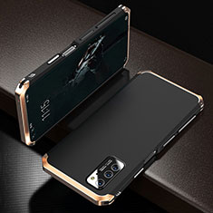 Luxury Aluminum Metal Cover Case M01 for Huawei Honor V30 Pro 5G Gold and Black