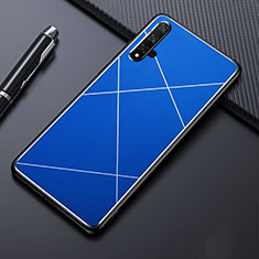 Luxury Aluminum Metal Cover Case M01 for Huawei Nova 5 Pro Blue