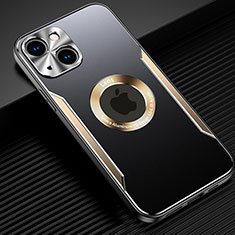 Luxury Aluminum Metal Cover Case M07 for Apple iPhone 13 Mini Gold