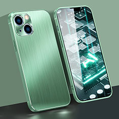 Luxury Aluminum Metal Cover Case M09 for Apple iPhone 14 Green