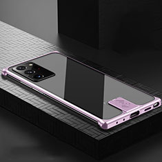 Luxury Aluminum Metal Cover Case N04 for Samsung Galaxy Note 20 Ultra 5G Rose Gold