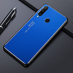 Luxury Aluminum Metal Cover Case T01 for Huawei Nova 4e Blue