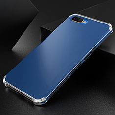 Luxury Aluminum Metal Cover Case T01 for Oppo R17 Neo Blue