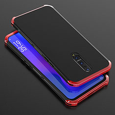 Luxury Aluminum Metal Cover Case T01 for Oppo R17 Pro Red