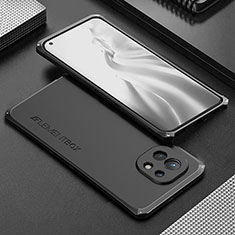 Luxury Aluminum Metal Cover Case T01 for Xiaomi Mi 11 Lite 5G Black