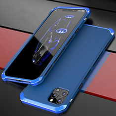 Luxury Aluminum Metal Cover Case T02 for Apple iPhone 12 Pro Blue