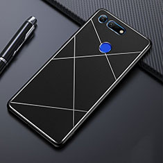 Luxury Aluminum Metal Cover Case T02 for Huawei Honor View 20 Black