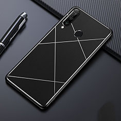 Luxury Aluminum Metal Cover Case T02 for Huawei P30 Lite XL Black
