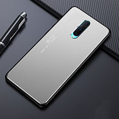 Luxury Aluminum Metal Cover Case T02 for Oppo RX17 Pro Silver