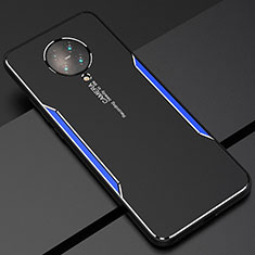 Luxury Aluminum Metal Cover Case T02 for Xiaomi Poco F2 Pro Blue