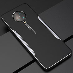 Luxury Aluminum Metal Cover Case T02 for Xiaomi Redmi K30 Pro 5G Silver