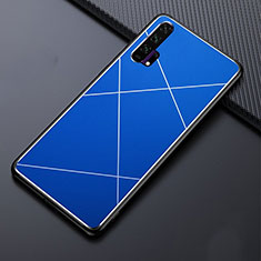 Luxury Aluminum Metal Cover Case T03 for Huawei Honor 20 Pro Blue