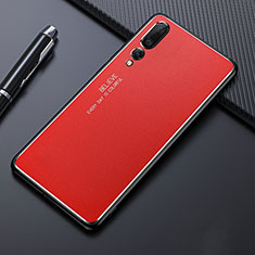 Luxury Aluminum Metal Cover Case T03 for Huawei P20 Pro Red