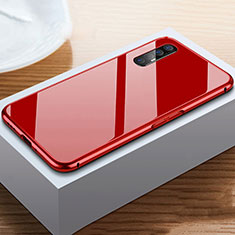 Luxury Aluminum Metal Cover Case T03 for Oppo Find X2 Neo Red