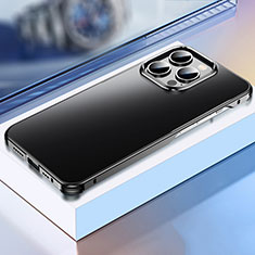 Luxury Aluminum Metal Cover Case TB1 for Apple iPhone 15 Pro Black