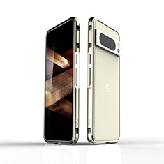 Luxury Aluminum Metal Frame Cover Case for Google Pixel 8 Pro 5G Gold