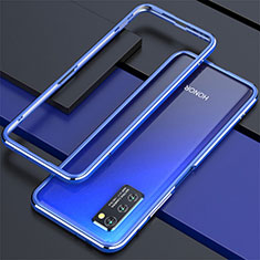 Luxury Aluminum Metal Frame Cover Case for Huawei Honor View 30 5G Blue