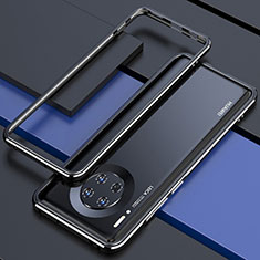 Luxury Aluminum Metal Frame Cover Case for Huawei Mate 30E Pro 5G Black