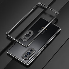 Luxury Aluminum Metal Frame Cover Case for Huawei Nova 10 Black