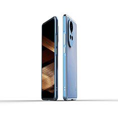 Luxury Aluminum Metal Frame Cover Case for Oppo Reno10 Pro 5G Blue