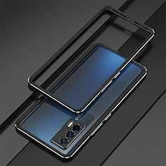 Luxury Aluminum Metal Frame Cover Case for Vivo iQOO Neo5 5G Black