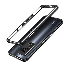 Luxury Aluminum Metal Frame Cover Case for Xiaomi Black Shark 5 5G Black