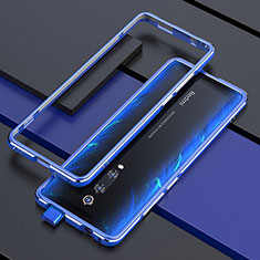 Luxury Aluminum Metal Frame Cover Case for Xiaomi Redmi K20 Blue