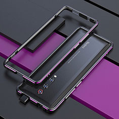Luxury Aluminum Metal Frame Cover Case for Xiaomi Redmi K20 Pro Purple