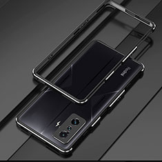 Luxury Aluminum Metal Frame Cover Case for Xiaomi Redmi K50 Gaming 5G Black