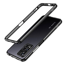 Luxury Aluminum Metal Frame Cover Case for Xiaomi Redmi Note 11 Pro+ Plus 5G Black