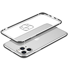 Luxury Aluminum Metal Frame Cover Case JL2 for Apple iPhone 15 Pro Silver