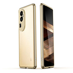 Luxury Aluminum Metal Frame Cover Case JZ1 for Oppo Reno10 Pro+ Plus 5G Gold