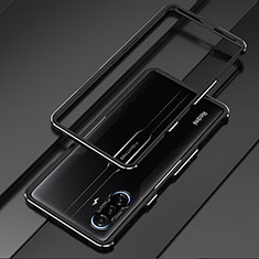 Luxury Aluminum Metal Frame Cover Case S01 for Xiaomi Poco F3 GT 5G Black