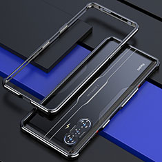Luxury Aluminum Metal Frame Cover Case S02 for Xiaomi Poco F3 GT 5G Black