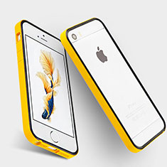 Luxury Aluminum Metal Frame Cover for Apple iPhone 5 Yellow