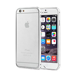 Luxury Aluminum Metal Frame Cover for Apple iPhone 6 Silver