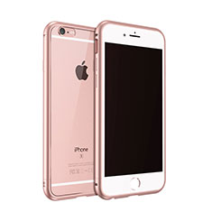 Luxury Aluminum Metal Frame Cover for Apple iPhone 6S Rose Gold