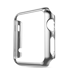 Luxury Aluminum Metal Frame Cover for Apple iWatch 42mm Silver