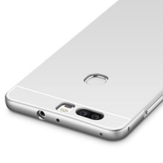 Luxury Aluminum Metal Frame Cover for Huawei Honor V8 Silver