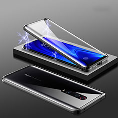 Luxury Aluminum Metal Frame Mirror Cover Case 360 Degrees M01 for Xiaomi Redmi K20 Black