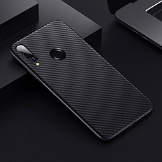 Luxury Carbon Fiber Twill Soft Case T01 for Huawei P30 Lite Black