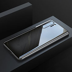 Luxury Carbon Fiber Twill Soft Case T01 for Huawei P30 Pro New Edition Black