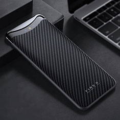 Luxury Carbon Fiber Twill Soft Case T01 for Oppo Find X Black