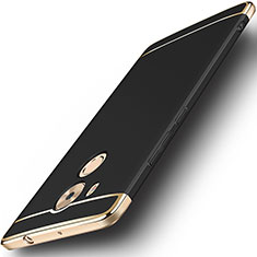 Luxury Metal Frame and Plastic Back Case for Huawei Mate 8 Black